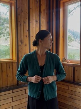 Cashmere Cardigan V-Neck Vintage